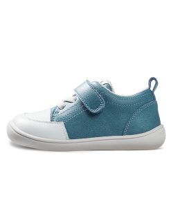 Little Blue Lamb,  barefoot sneakers