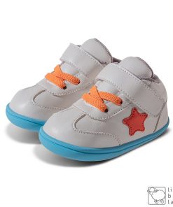 Little Blue Lamb, barefoot ankle sneakers
