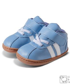 Little Blue Lamb, barefoot ankle sneakers