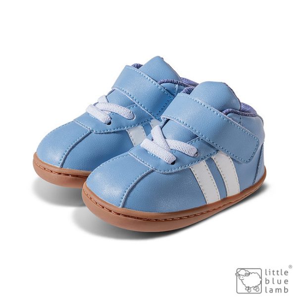 Little Blue Lamb, barefoot ankle sneakers