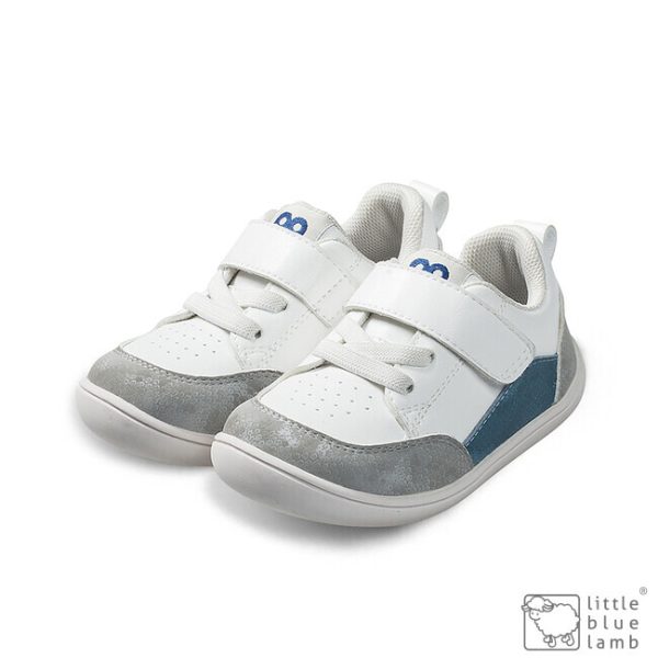 Little Blue Lamb,   barefoot sneakers