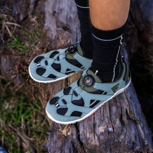 children's sandals, barefoot, pineapple